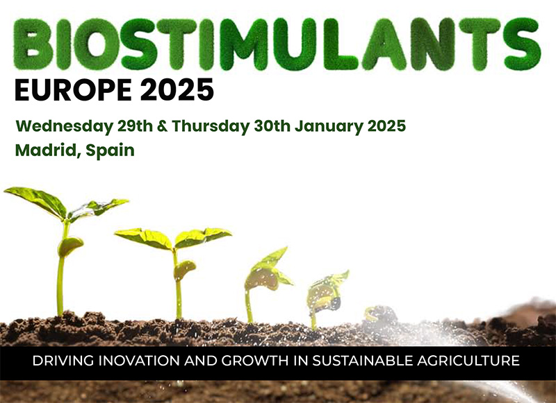 Biostimulants Europe 2025, 29-30.01.2025,Madrid, Spain