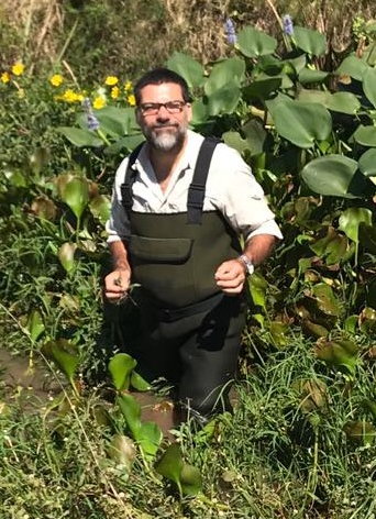 Willie Cabrera, field work as biological control practitioner