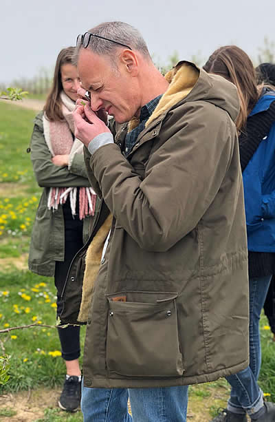 Patrick De Clercq, field work as biological control practitioner